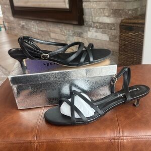 Dream Pairs Black Strappy Heels